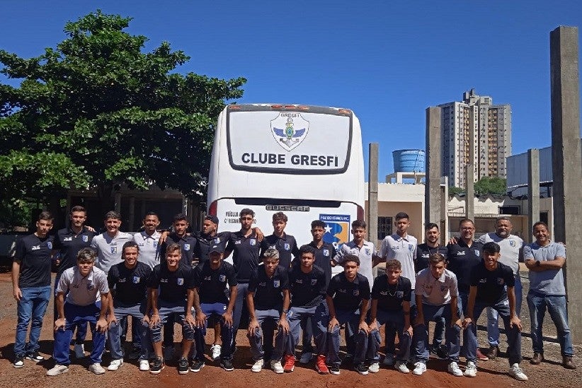 Elenco Sub 20 preparado para a estreia
Foto: Assessoria