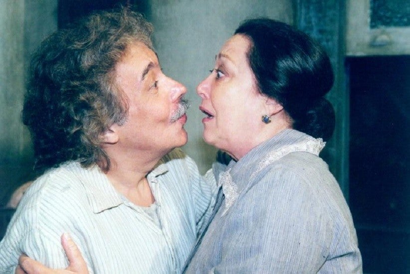 Pedro Paulo Rangel e Suely Franco em "O Cravo e a Rosa" - Foto: Divulgação