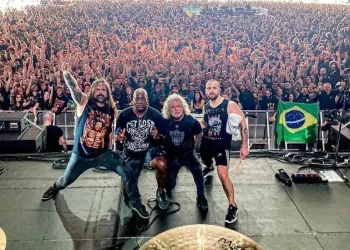 Foto: Reprodução/Banda Sepultura durante turnê em 2023/Instagram