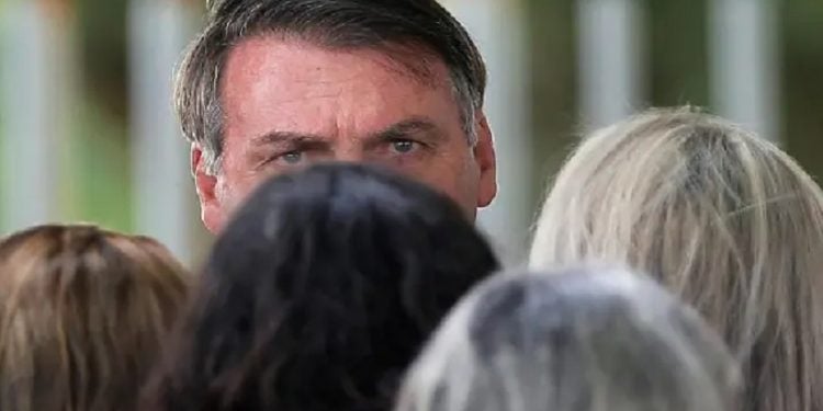 O presidente Jair Bolsonaro, no Palácio da Alvorada, no último dia 4 de fevereiro.ADRIANO MACHADO / REUTERS (REUTERS)