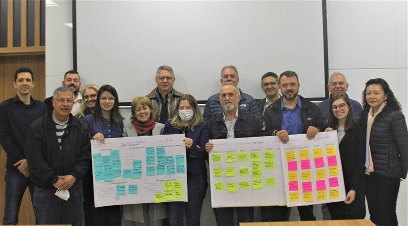 Voluntários e mantenedores participam do seminário de planejamento – Foto: Divulgação
