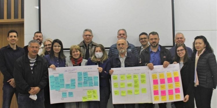 Voluntários e mantenedores participam do seminário de planejamento – Foto: Divulgação