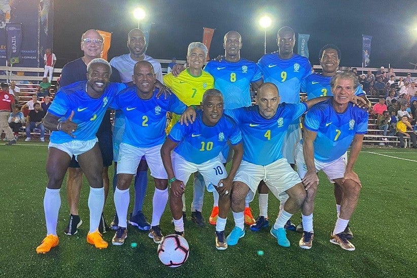 Time brasileiro, sob comando do técnico Bebeto
Divulgação