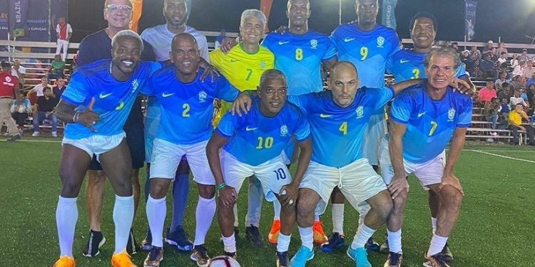 Time brasileiro, sob comando do técnico Bebeto
Divulgação