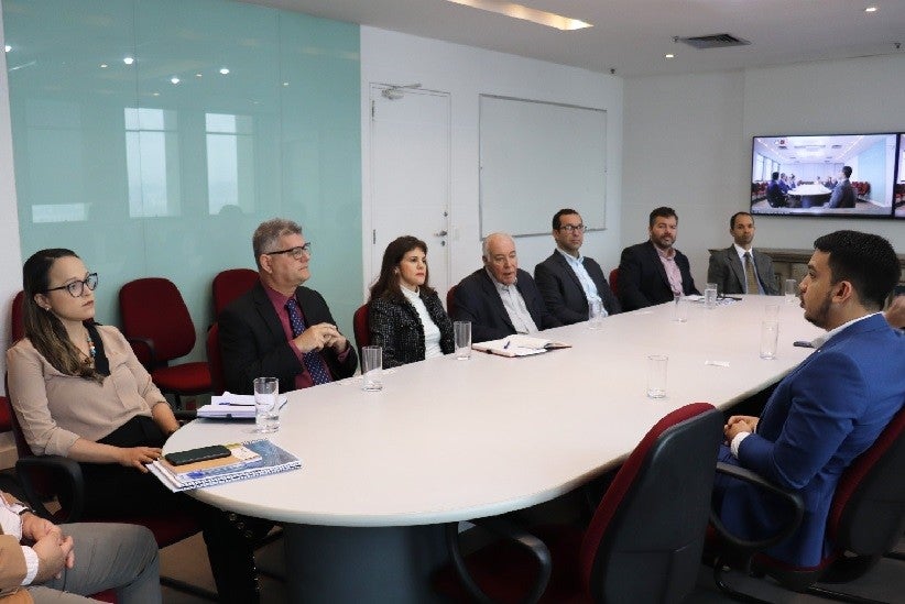Reunião na sede do Instituto, no Rio de Janeiro. Foto: Divulgação/INPI.