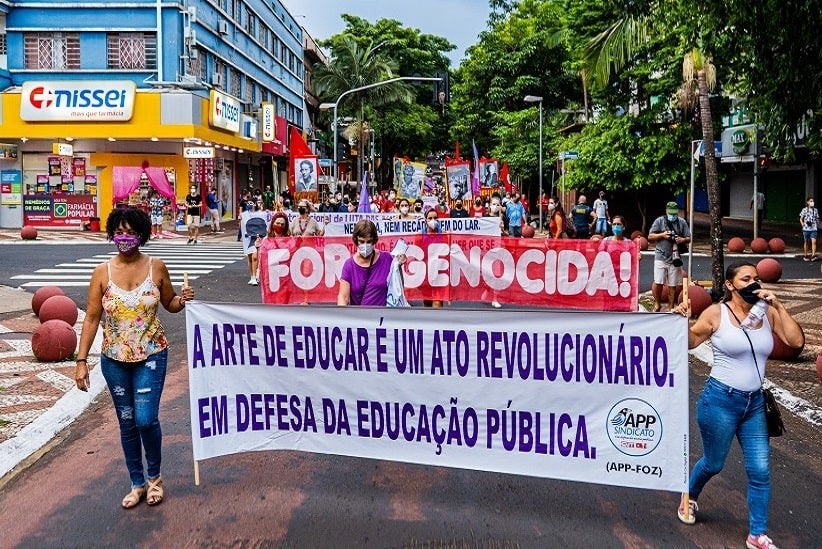 Marcha reuniu mulheres de diferentes segmentos sociais, unidas por direitos – Foto: Marcos Labanca