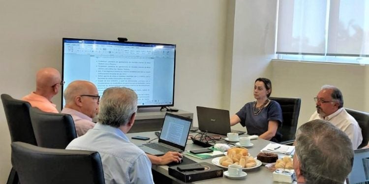 Reunião da mesa diretora e equipe técnica do Codefoz - Foto Divulgação-Assessoria