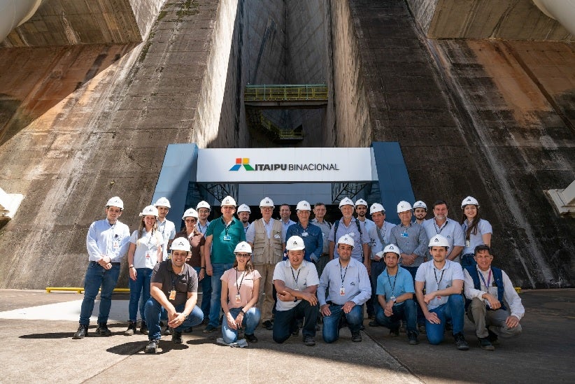 Durante atividades na Itaipu. Fotos: Sara Cheida/Itaipu Binacional