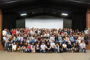 Jovens do Programa de Estágio da Itaipu. Foto: Emanoela Somavila/Itaipu Binacional