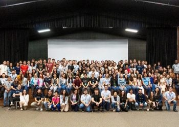 Jovens do Programa de Estágio da Itaipu. Foto: Emanoela Somavila/Itaipu Binacional