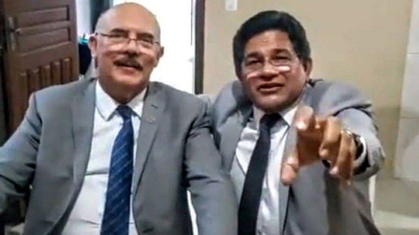 Ministro da Educação, Milton Ribeiro, e pastor Gilmar Santos - Foto: Divulgação