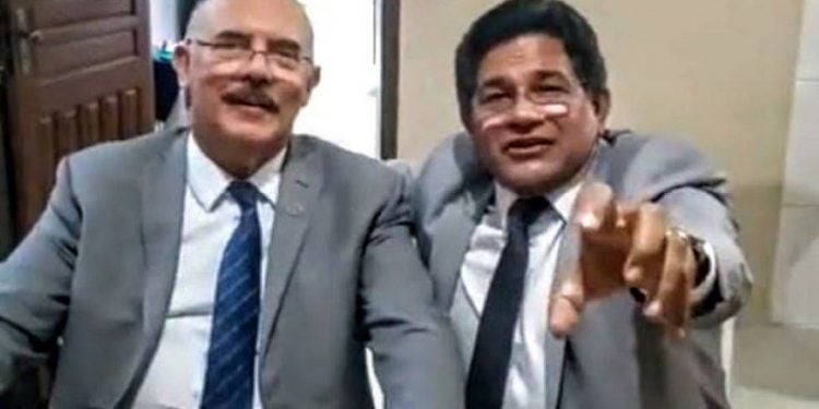 Ministro da Educação, Milton Ribeiro, e pastor Gilmar Santos - Foto: Divulgação