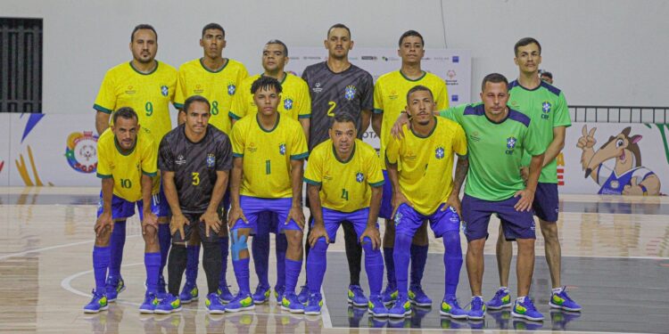 Futsal Brasil x Paraguai Jogos Latino-Americanos 2024