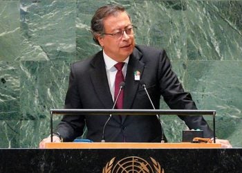 Presidência Colômbia
Presidente da Colômbia, Gustavo Petro, em discurso na 79ª Assembleia Geral da ONU