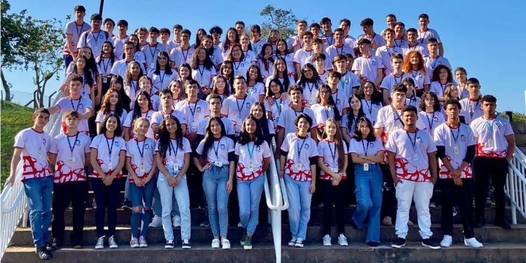 Cerca de 150 jovens são formandos da edição 2024 do Projeto Trilha Jovem e apresentarão suas competências e habilidades durante a Feira.
Foto: Polo Iguassu