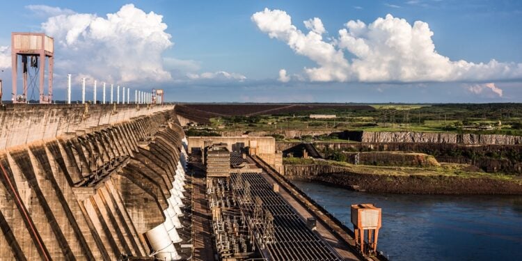 Itaipu entrou para o Guinness World Records (GWR), como a maior usina em geração acumulada de energia. 
Crédito: Alexandre Marchetti/Itaipu Binacional.