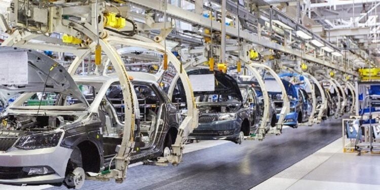 Indústria automobilística foi uma das que ajudou a puxar para cima o PIB do país em 2024. Foto: Agência de Notícias da Indústria