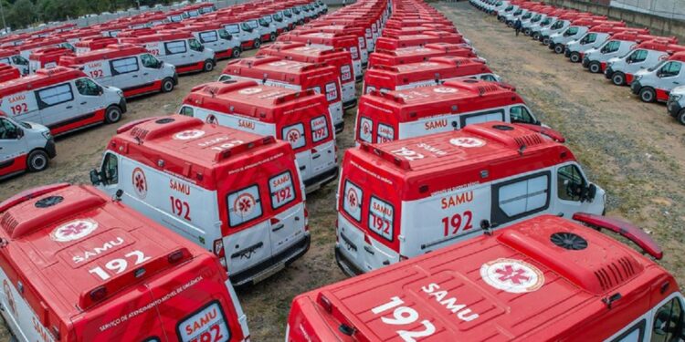 Serão entregues 789 veículos para 559 municípios de 21 estados. O investimento total é de R$ 243,5 milhões, por meio do Novo PAC - Foto: Ricardo Stuckert/Secom-PR