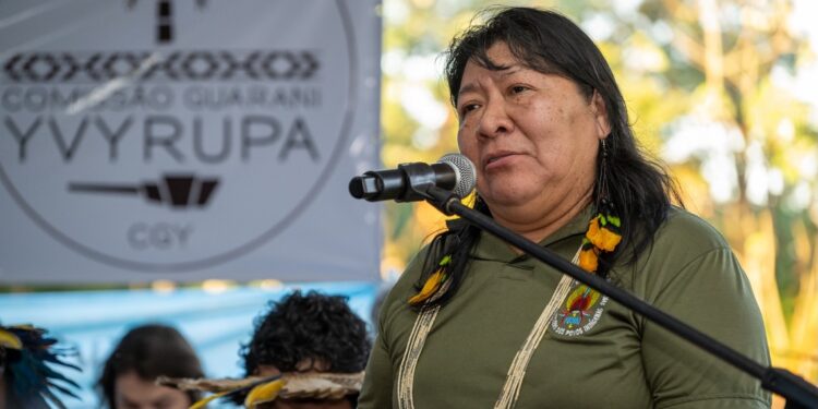 Presidente da Fundação Nacional dos Povos Indígenas (Funai), Joenia Wapichana.
