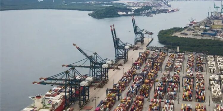 EUA tem superávit na balança comercial com o Brasil. Foto: Divulgação/Porto de Santos