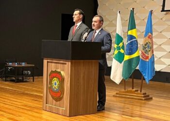 Em coletiva de imprensa neste sábado (17) em Brasília, Andrei Rodrigues, diretor-geral da Polícia Federal, contou detalhes da investigação e prisão na Bolívia - Foto: Polícia Federal