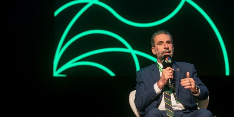 Enio Verri, diretor-geral brasileiro da Itaipu. Foto: Léo Lemos - Itaipu Binacional.