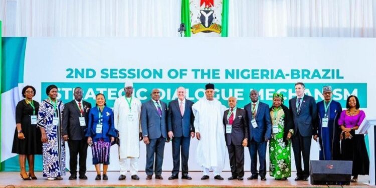 A agenda integrou a 2ª Sessão do Mecanismo de Diálogo Estratégico Brasil-Nigéria, realizada em Abuja