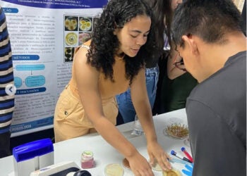 Estudantes da Unila no desenvolvimento dos projetos de Extensão. Foto: UNILA.