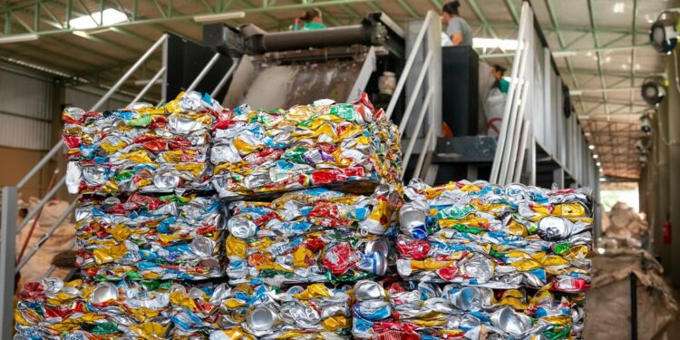 Imagem ilustrativa de reciclagem. Foto: Rubens Fraulini/Itaipu Binacional.
