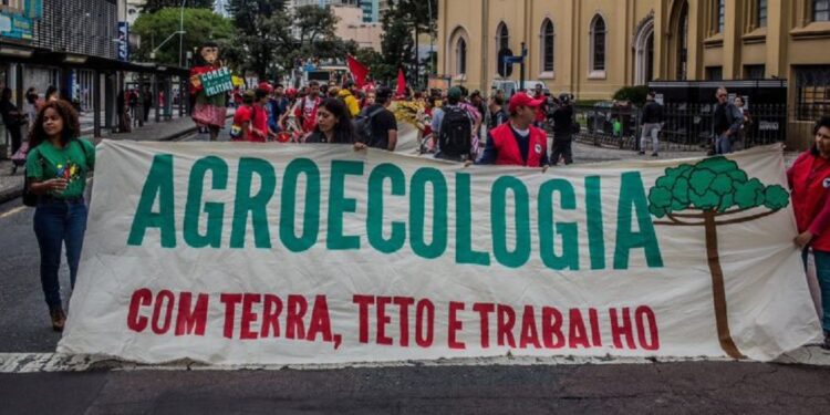 Marcha de abertura da 21ª Jornada de Agroecologia, em dezembro de 2024. Foto: Leandro Taques
