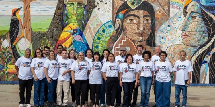Chapa reúne a pluralidade presente na categoria e o compromisso com a escola pública - foto: divulgação