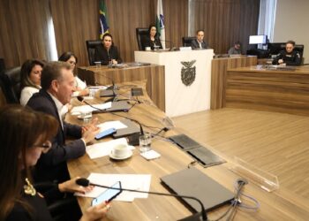 Audiência ocorreu no Plenarinho da Assembleia Legislativa na manhã desta terça-feira (25).
Créditos: Orlando Kissner/Alep