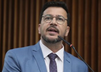 Deputado Arilson Chiorato (PT), líder da Oposição na Casa.
Créditos: Valdir Amaral/Alep