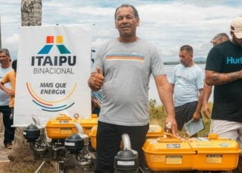 Maurício Dias, representante da Colônia de Pescadores Z-2 de Guaraqueçaba. Foto: Lana & Gabe/Itaipu Binacional.