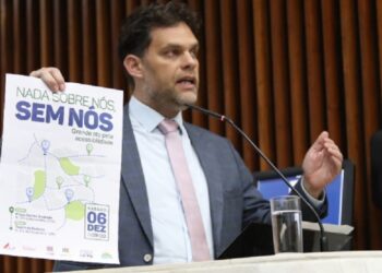 Caminhada na região central cobra rotas seguras e participação social na formulação de políticas. Créditos: Divulgação/Assessoria Parlamentar