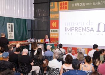 Lançamento do Museu da Imprensa de Foz do Iguaçu, acervo online para consulta gratuita — foto: Roberto Lemos