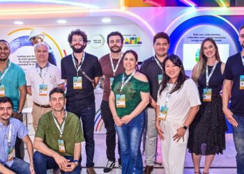 Equipe da Itaipu Binacional que participou do seminário no Espírito Santo. Foto: Cloves Louzada/Itaipu Binacional.