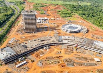 Visão geral da obra  Foto: Moisés do Nascimento Bonfim.