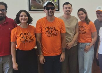 Make Music Day Foz ocorre anualmente em 21 de junho. Foto: Divulgação/Make Music Day Foz
