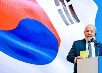 Lula também lembrou que, atualmente, o Brasil e a Coreia do Sul possuem um intercâmbio comercial de US$ 11 bilhões. Foto: Ricardo Stuckert / PR.