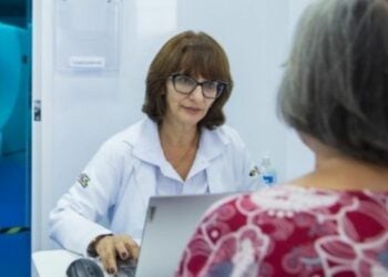 O público-alvo do mutirão da mulher do Agora Tem Especialistas são as crianças, adolescentes, jovens, adultas e idosas previamente agendadas pelos gestores de saúde dos municípios. Foto: Divulgação / Ministério da Saúde.