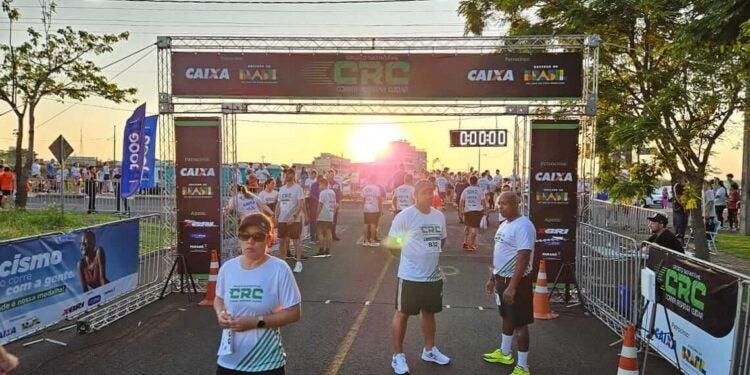 Prova reúne atletas em percurso urbano em Foz do Iguaçu. Foto: Divulgação.