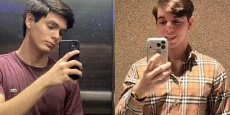 Altemar Sarmento Filho e Antônio Coelho são investigados por ataque a morador de rua em Belém — Foto: Reprodução/g1