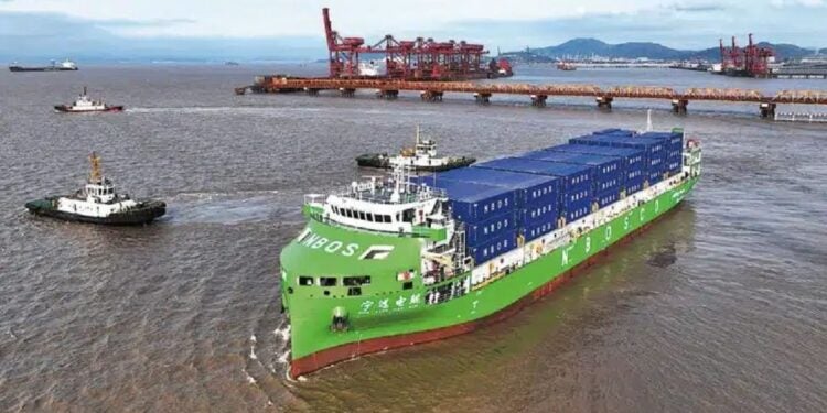 - Ning Yuan Dian Kun, navio da China (Foto: Xinhua)