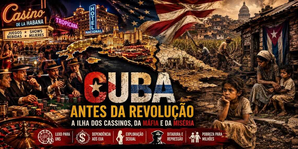 Cassinos, máfia e miséria: A Cuba antes da revolução