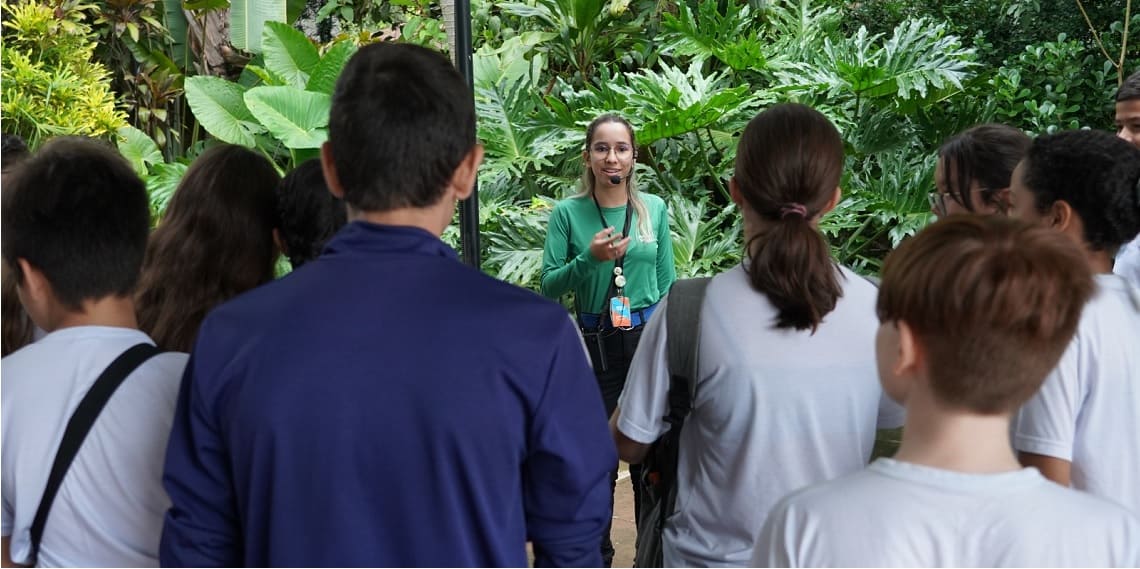 Parque das Aves amplia visitas educacionais e reforça conexão de estudantes com a Mata Atlântica