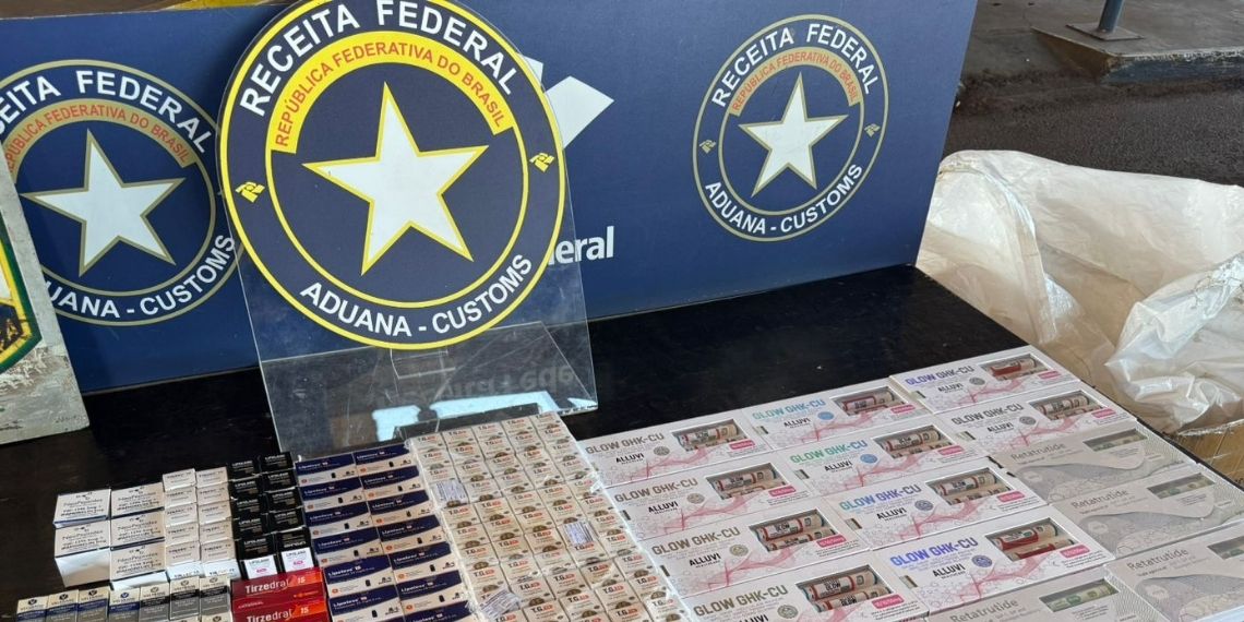Receita Federal apreende remédios emagrecedores na fronteira