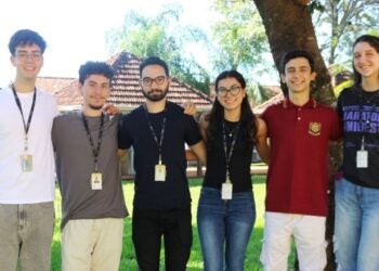 Eles concorreram com estudantes de outras universidades, mas como foram bem colocados na classificação geral, "tomaram" quase todas as vagas. Foto: Divulgação.