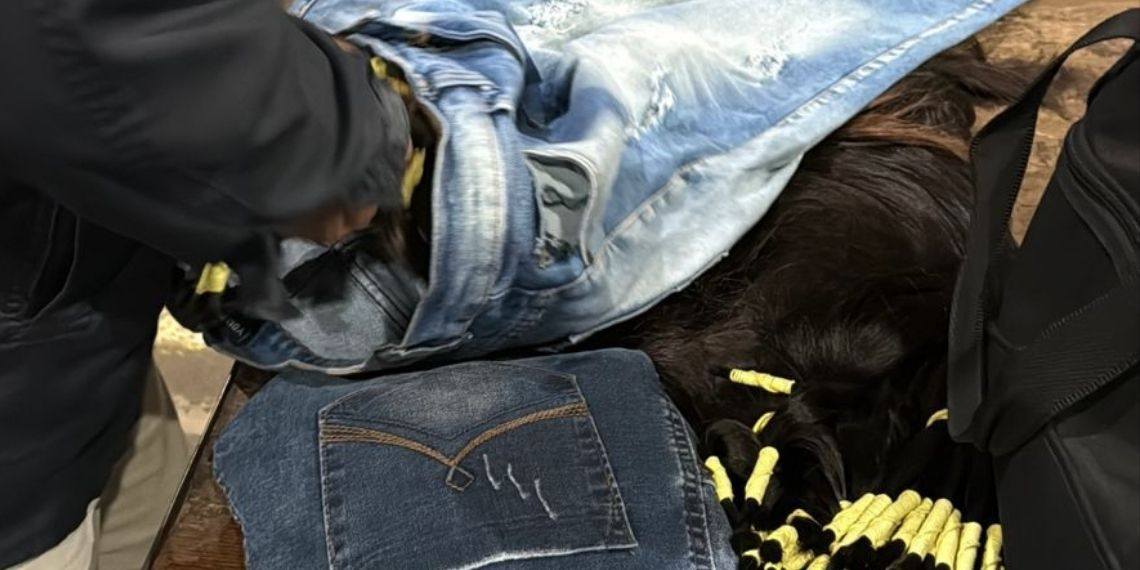RF apreende 15 kg de cabelo humano na Ponte da Amizade