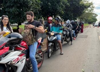Ação foi na Avenida Costa e Silva, no bairro Parque Presidente I. Foto: Divulgação.
